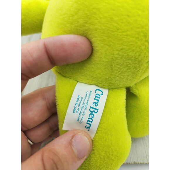 Vintage 2002 Nanco Care Bears Nanco do your best Bear 10" Plush Stuffed - Picture 5 of 6